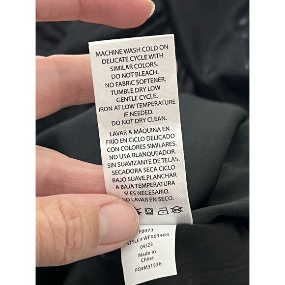 NWT Wildfox Amarilla Halter Top In Black Beauty Size Medium - Picture 14 of 14